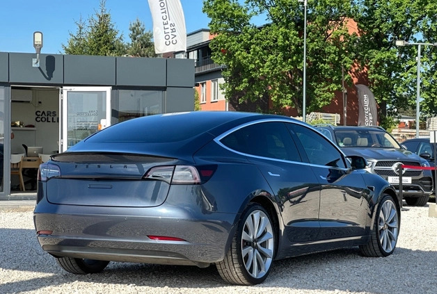 Tesla Model 3 cena 130000 przebieg: 70482, rok produkcji 2019 z Barczewo małe 172